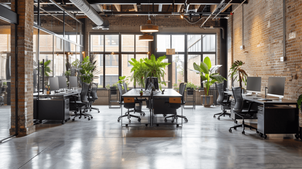 midjourney для комерційних інтер’єрів офісів 1