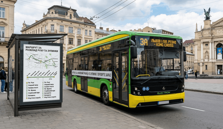 Автобус 3А Львів