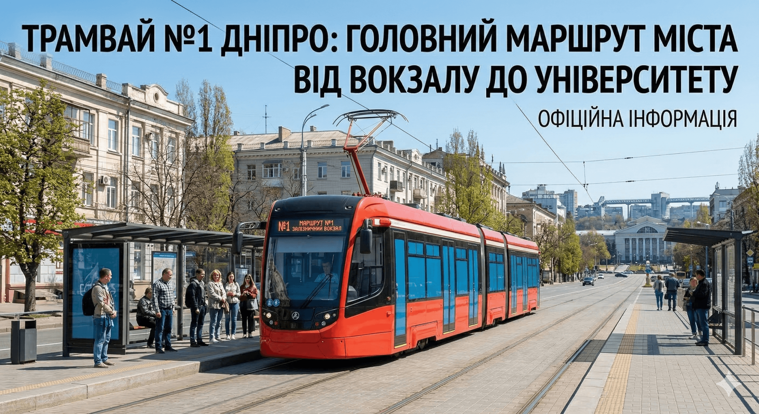 Трамвай №1 Днепр