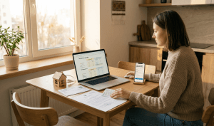 Як змінити постачальника електроенергії в Україні: порівняння тарифів та подання онлайн-заяви на ноутбуці