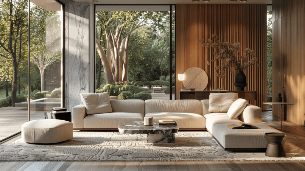 готові промти для midjourney інтер’єр вітальні 2