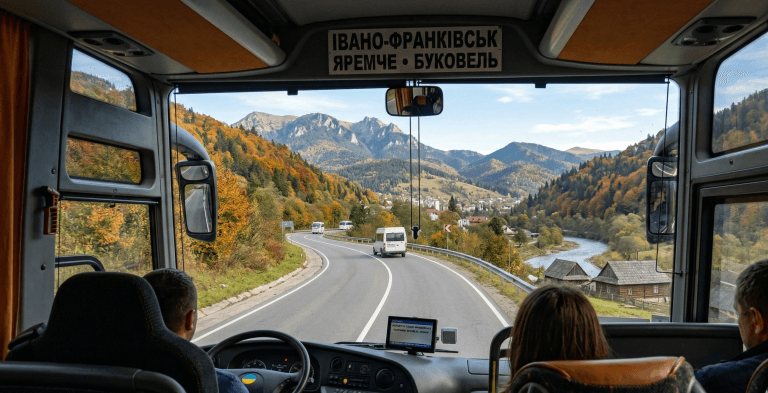 маршрути з Івано-Франківська до Карпат